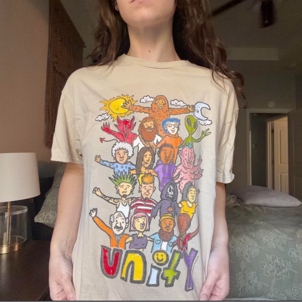 Unity Graphic Tee - Cream